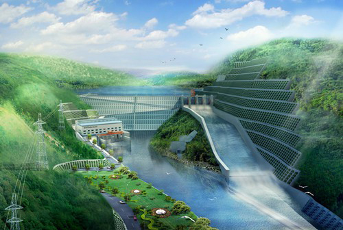 盐边老挝南塔河1号水电站项目